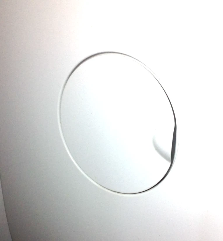 Chevy Silverado 1500 2007-2013 tapa tapa tapa tanque combustible blanco código: 50U Foto 1 de 1