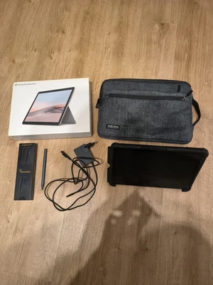 Microsoft Surface go 2 windows 11, inkl. Zubehör, Tasche, Hülle, Stift, Platinum - Bild 1 von 4