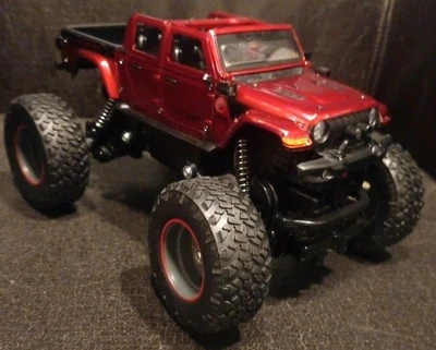 Nuevo Bright R/C Heavy Metal/Mod Shop Jeep Gladiator escala 1:18 (sin control remoto) Foto 1 de 4