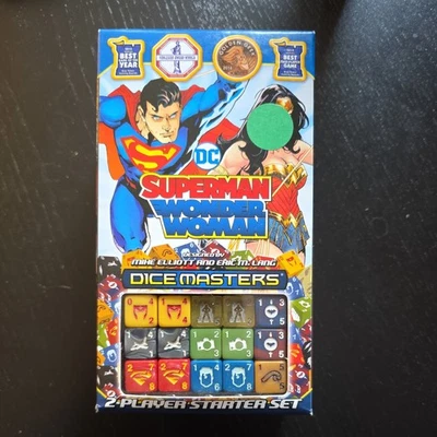 Superman Wonder Woman Dice Masters Starter Set Wizkids/Neca New Unopened - Image 1 of 4