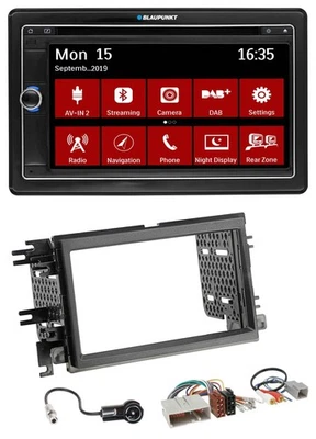 Blaupunkt Bluetooth DAB 2DIN USB DVD MP3 Autoradio für Ford Mustang F 150 04-09 - Bild 1 von 4