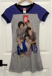 Pyjama chemise de nuit One Direction 1D 9 10 grand L Harry Niall Liam Zane Louis - Photo 1/9