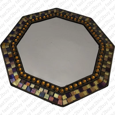 Spiegelschale Bel Mondo - Tablett - Spiegel Glas mit Mosaik - Bild 1 von 4