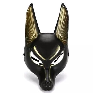 Unique Anubis Egyptian Mythology Mask for Cosplay Halloween Costume Party - Picture 1 of 5