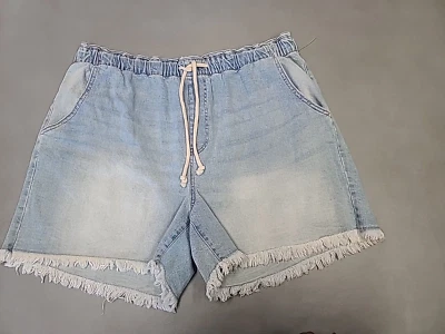 Celebrity Pink Denim Shorts XXXL Womens Paperbag High Rise The Pepper NEW - Image 1 of 4