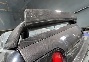Vacuum Form Carbon Fiber Gurney Flap For: Nissan Skyline R32 GTR BNR32 Jdm 89-94 - Picture 1 of 4
