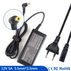 12V 5A 60W Power Supply Charger for Elo ET1925L-8SWA-1-G LCD Monitor AC Adapter - Picture 1 of 6