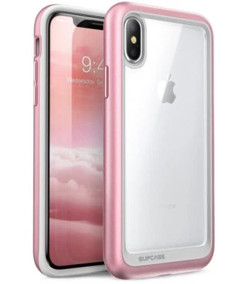iPhone XS / iPhone X Hybrid Case SUPCASE UB Style Protective RoseGold Cover Case - Image 1 of 4