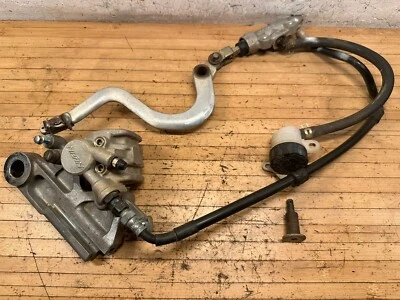 1993 Yamaha YZ125 YZ250 OEM Rear Brake Caliper Master Cylinder 4EW-2580W-00-00 - Image 1 of 4