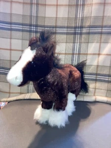 Webkinz Clydesdale Horse , no tag - Picture 1 of 3