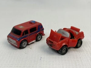 Vintage Galoob Micro Machines '70s CHEVY CAMARO Deluxe Open Doors & Ambulance - Picture 1 of 13