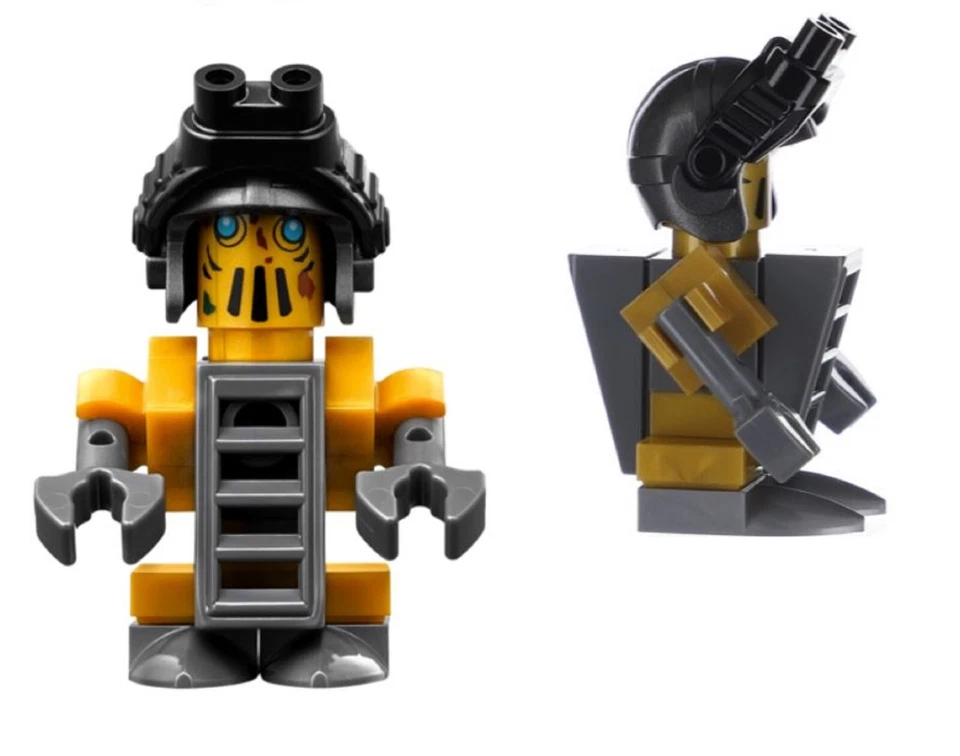 LEGO Ninjago Minifigure Tai-D (Robot) from set 70594 NEW RARE - Изображение 1 из 1