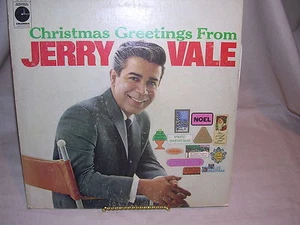 Christmas Greetings From Jerry Vale LE 10164 Columbia Limited Edition - Imagen 1 de 2