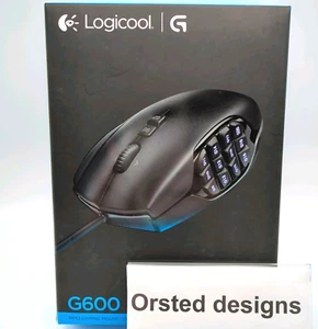 Gaming Mouse Logicool Logitech G600t 20 Programmable Buttons 8200dpi - Picture 1 of 15