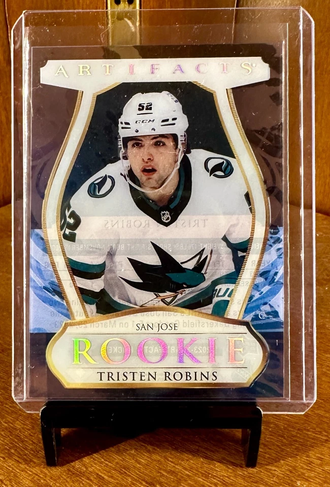 2023-24 Upper Deck Artifacts Tristen Robins #191 Plexi Variant Rookies Card - Image 1 of 1