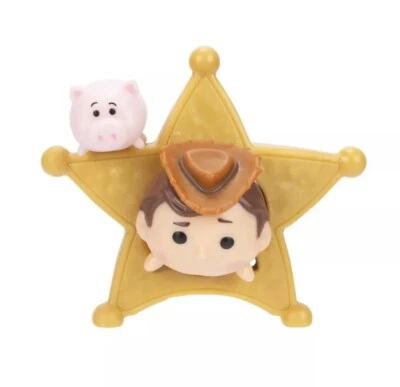 Disney Tsum Tsum 100 лет Чудес Серия 5 История Игрушек Вуди и Хамм НОВЫЕ ЗАПЕЧАТАННЫЕ - Изображение 1 из 4