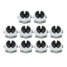 G13 Base Fluorescent LED Tube Lamp Holder Socket for Old Replacement Set of 10