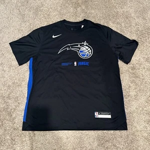 NIKE Orlando Magic Team Issue Game Worn Warm-Up Shirt XXL - Picture 1 of 3