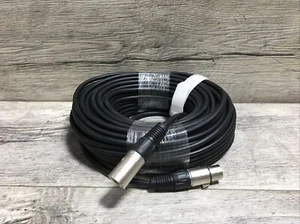 GLS Audio 100 ft Mic Cable Patch Cords - XLR Male to XLR Female L11 - Picture 1 of 3