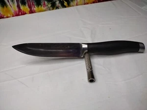 Pampered Chef Knife 5” Blade German Cr Mo V Steel Paring Heavy Duty Kitchen - Picture 1 of 9