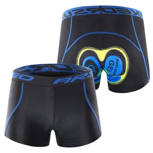 Arsuxeo Hombre Ciclismo Ropa Interior Pantalones Cortos Transpirables Ligeros Humedad I3J0 - Imagen 1 de 10