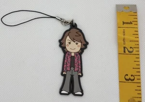 Voice Actor Seiyuu Rubber Keychain Strap Okiayu Ryotaro Anime Japan - Picture 1 of 1