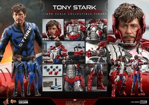 Hot Toys Iron Man Mark V MMS599 Tony Stark Suit up Version 1/6 Figure - Picture 1 of 17