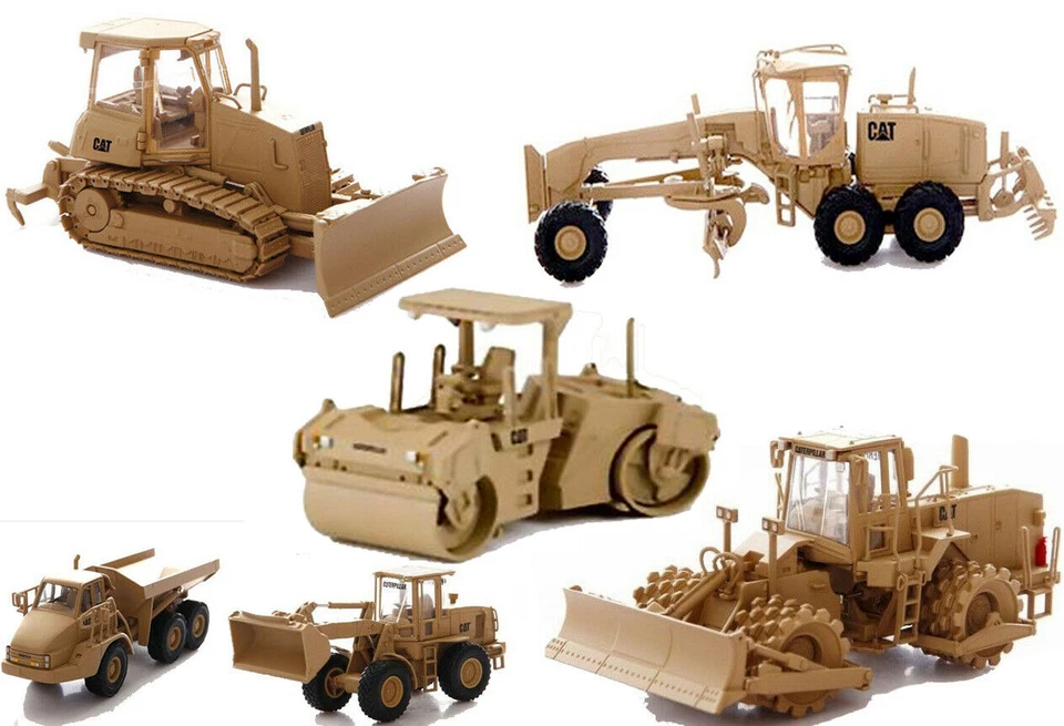 NORSCOT Caterpillar CAT Engineering 1/50 Tractor Truck Soil Compactor Grader Car - Image 1 of 1