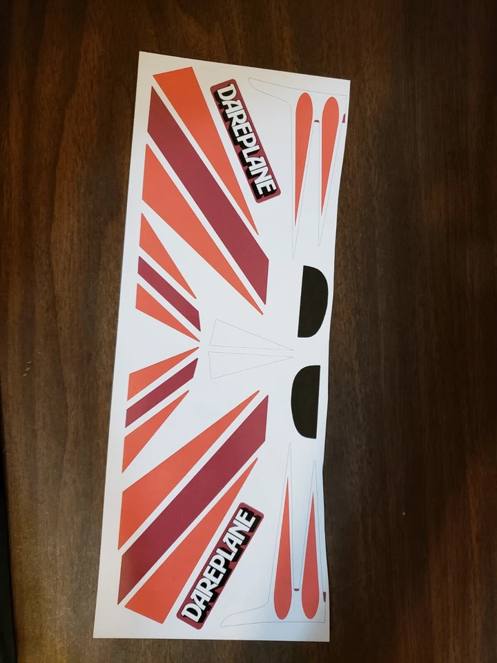 Pegatinas de reproducción Mattel Dareplane Stunter Foto 1 de 1