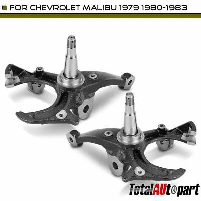 2 piezas husillos nudillos de dirección para Chevy Malibu S10 Monte Carlo Buick GMC LH&RH Foto 1 de 4