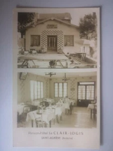 CPA - 07 - Pension-Hôtel Le CLAIR-LOGIS - SAINT-AGREVE (Ardèche) - Imagen 1 de 2