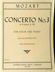 Wolfgang Amadeus Mozart, Concerto N. 3 in G Major, K216, Ed. IMC