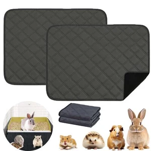 Absorbent Cage Liners Washable Pee Pads Guinea Pig Rat Hamster Rabbit Beddings - Picture 1 of 6