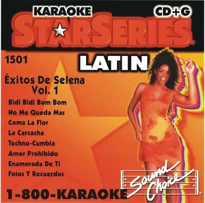 SOUND CHOICE STAR KARAOKE CD+G 1501 2049 HARD TO FIND 8+8SELENA 16 SONG cdg - Picture 1 of 2