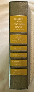 LESERDIGEST KONDENSIERTE BÜCHER, BAND. 4, 1973, NUMMER 95, ERSTE AUSGABE. - Bild 1 von 10