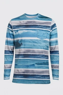 Salt Life Men's Long Sleeve Performance Fishing Shirt UVapor SLX Fabric Size XL - Image 1 of 4