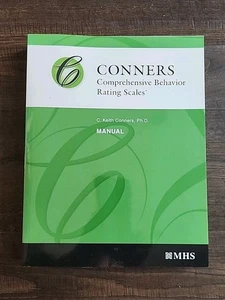 Conners Comprehensive Behavior Rating Scales Manual, by C. Keith Conners - Foto 1 di 3
