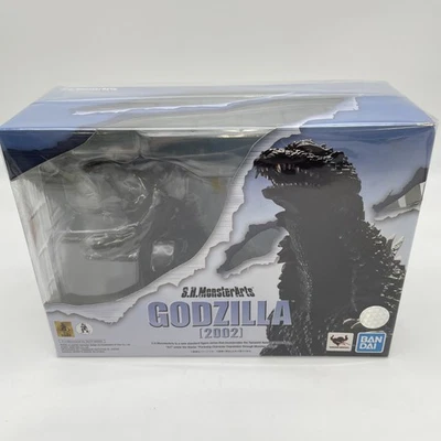 Figure S.H.MonsterArts Godzilla 2002 Godzilla x Mechagodzilla Yuji Sakai Japan - Image 1 of 4