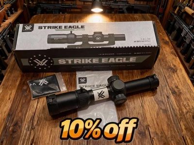 Прицел винтовочный Vortex Optics Strike Eagle 1-6x24 мм SFP BDC3 MOA 30 мм трубчатый новый - Изображение 1 из 4