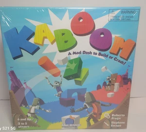 KABOOM BOARD GAME NEW SEALED IN ORIGINAL PLASTIC SHIPS FROM U.S - Picture 1 of 2