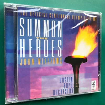 John Williams SUMMON THE HEROES Boston Pops CD Atlanta Olympics 1996 USA SEALED - Image 1 of 4