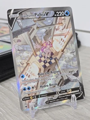 Origin Forme Palkia V (Alternate Full Art) 167/189 Swsh10: Astral Radiance Holo - Image 1 of 4