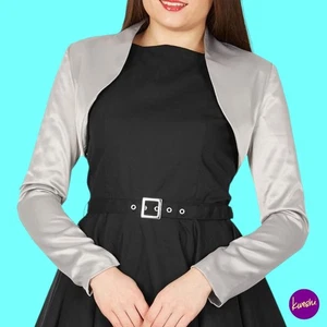 BLACKBUTTERFLY Women's Formal Bolero Shrug, Long Sleeve, Fully Lined, Uk 12 - Picture 1 of 5