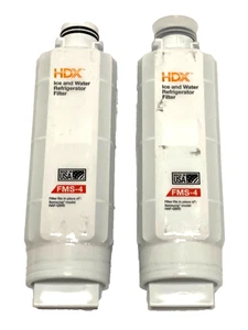 HDX FMS-4 Refrigerator Water Filter Replacement for Samsung HAF-QINS, 2 Pack - Picture 1 of 5