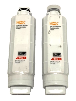 HDX FMS-4 Refrigerator Water Filter Replacement for Samsung HAF-QINS, 2 Pack - Image 1 of 4