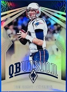 2018 Panini Phoenix QB Vision Tom Brady #1 Silver New England Patriots - Picture 1 of 3