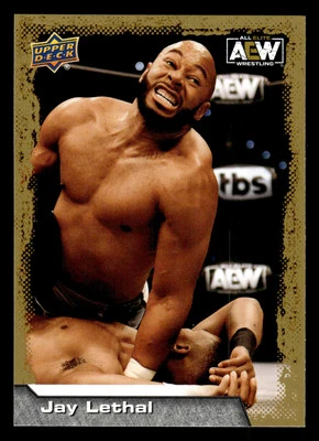2022 Upper Deck AEW - Gold - #32 Jay Lethal - Image 1 of 2