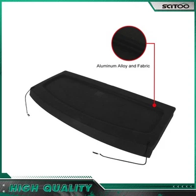 Cubierta ciega negra para Volkswagen GTI Golf 6 2010-2014 OE paquete carga estante carga Foto 1 de 4