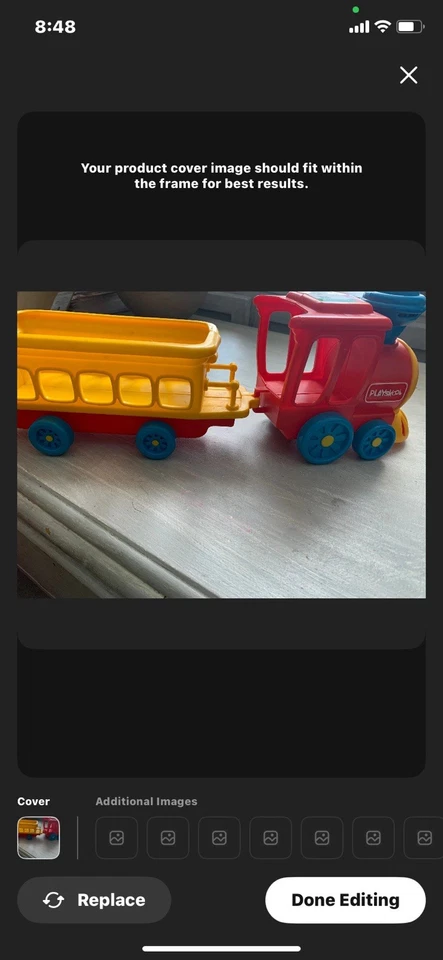 Vintage Play school train - Изображение 1 из 1