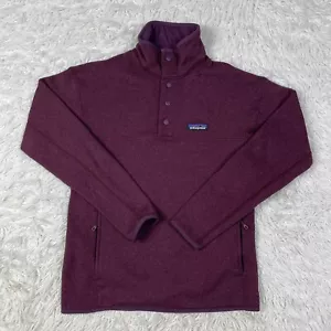 Patagonia Sweater Womens S Purple Lightweight Better Sweater Marsupial Pullover - Picture 1 of 13
